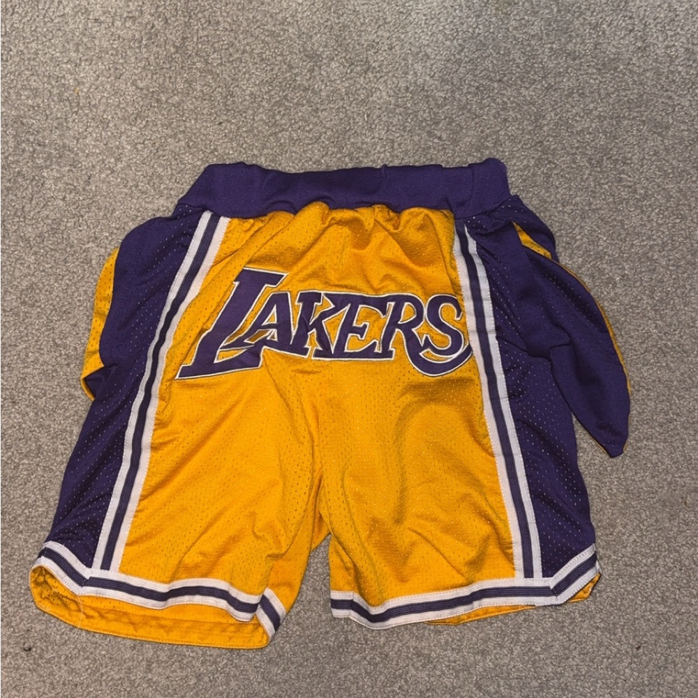Lakers Shorts Just Don